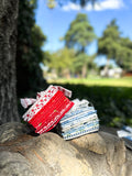 Red and White Fat Quarter Bundle 15 fat quarters