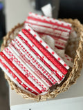 Red and White Fat Quarter Bundle 16 fat quarters