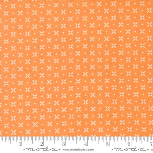 5 YARD CUT Orange Peel Blenders Dot Laguna Sunrise by Sherri and Chelsi for Moda 37686 19