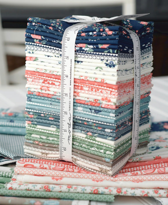 Rosemary Cottage Fat Quarter Bundle by Camille Roskelley for Moda